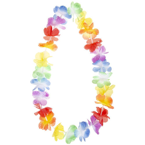 Hawaiian Flower Lei Necklace (Single)