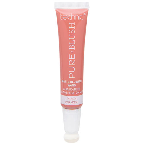 Technic Cosmetics Pure Blush Wand Cream Blusher Peach Paradise - Makeup Beauty Natural Flush Creamy Blush