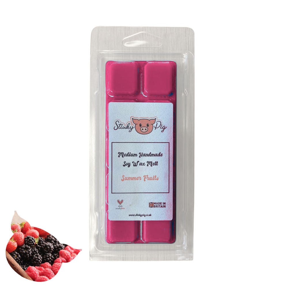 Stinky Pig Highly Scented Soy Wax Melt Clam - 50g Summer Fruits