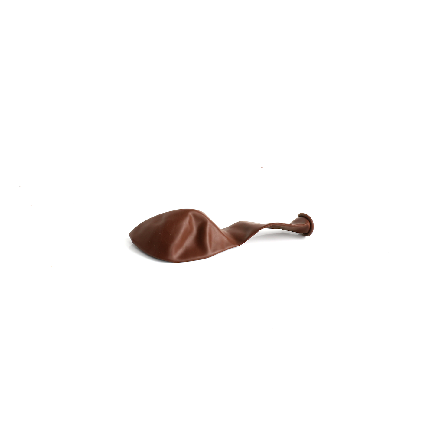 10 Pearlised Brown 12" Latex Balloons – Elegant Shiny Party Decorations Weddings Birthdays