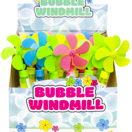 Windmill Bubble Wand Swords - 6 Pack