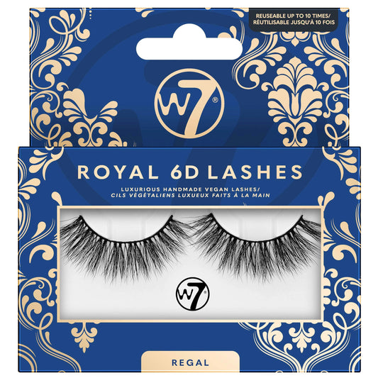 W7 Cosmetics Royal 6D False Eyelashes - Regal
