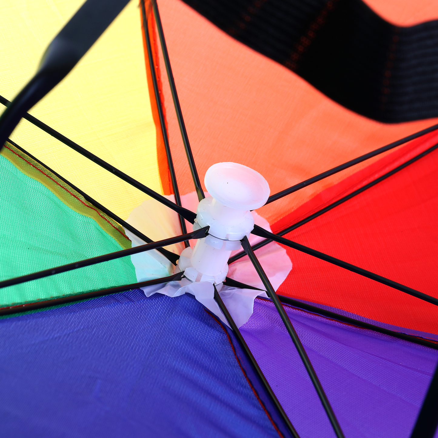 Rainbow Umbrella Hat