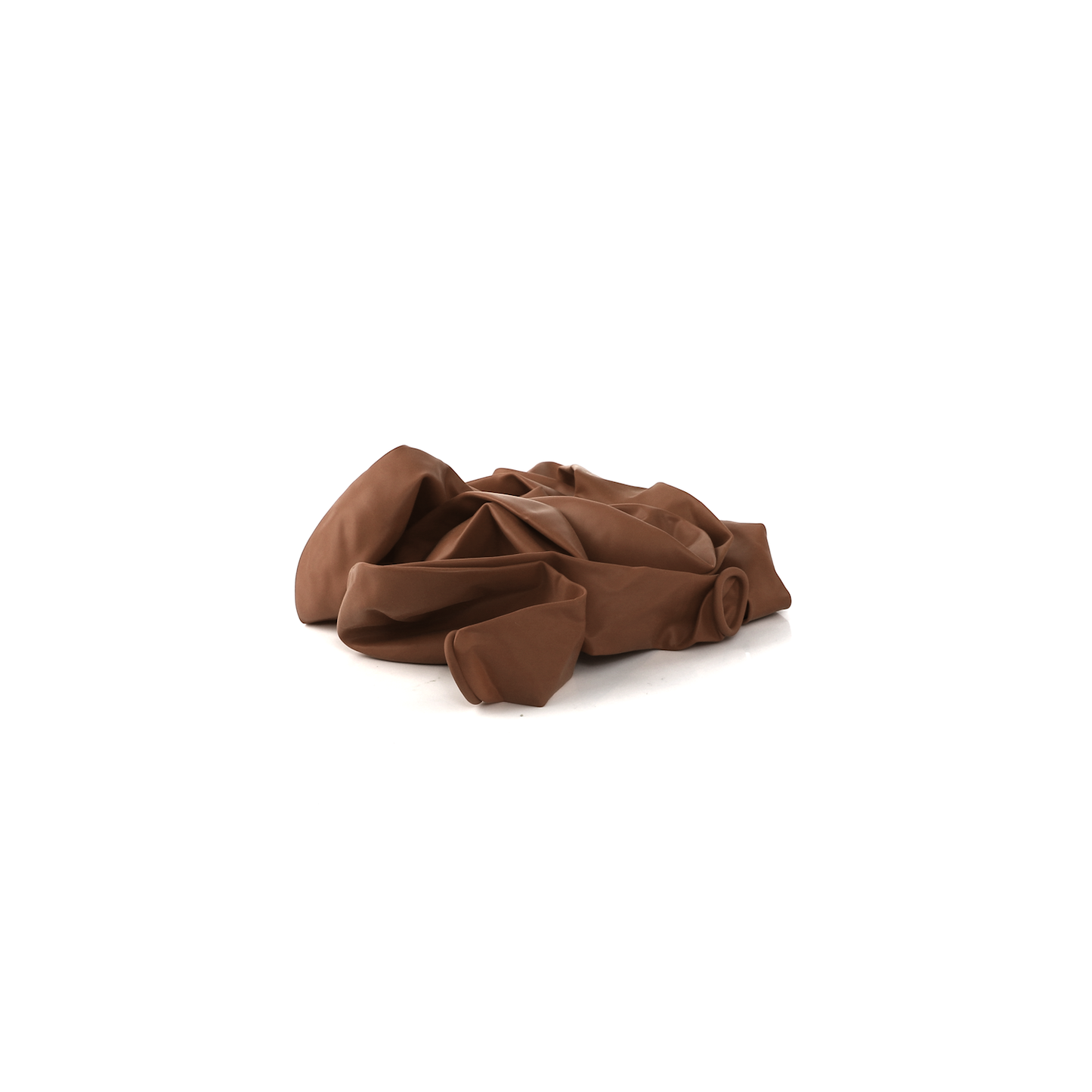10 Pearlised Brown 12" Latex Balloons – Elegant Shiny Party Decorations Weddings Birthdays