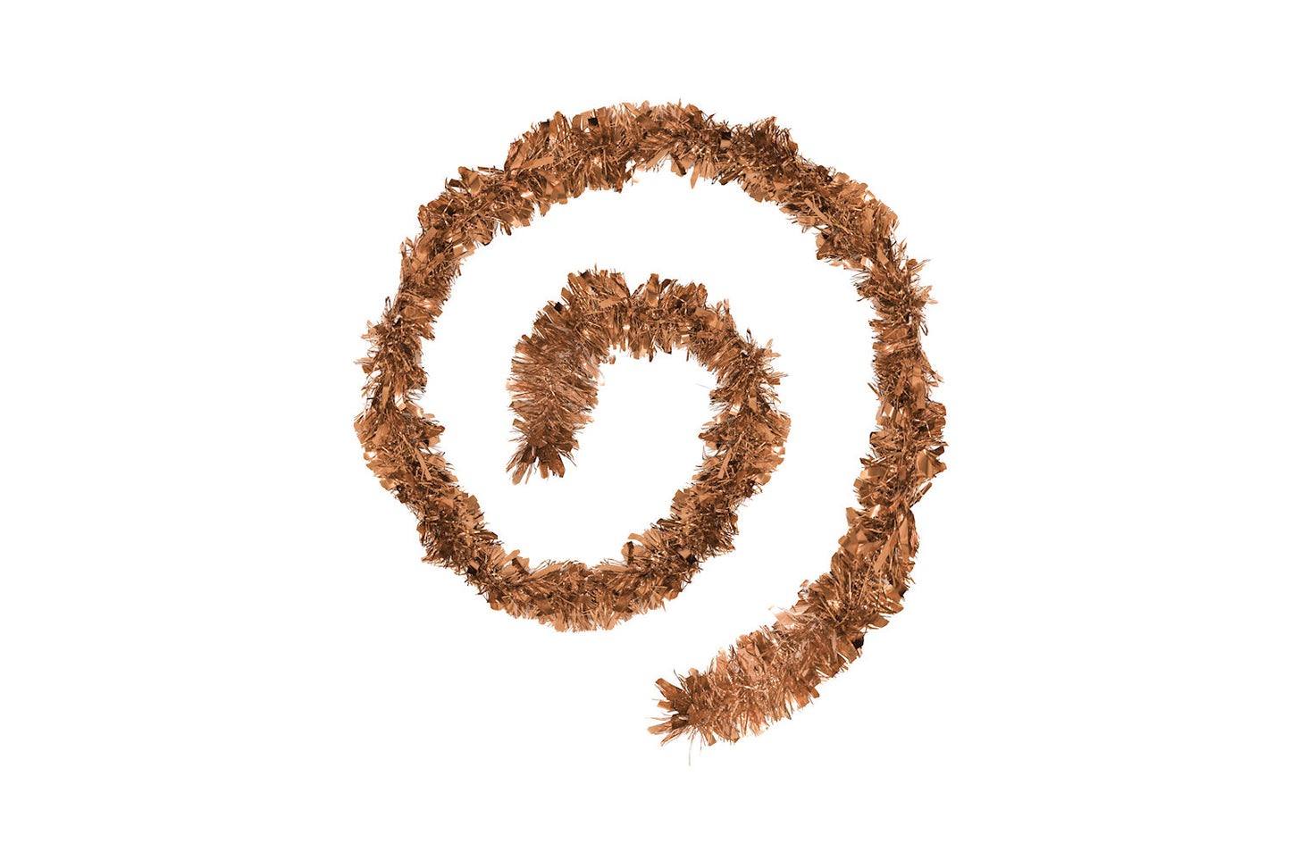 Rose Gold Tinsel – 1.8m Christmas Festive Holiday Decoration Sparkly Tree Garland