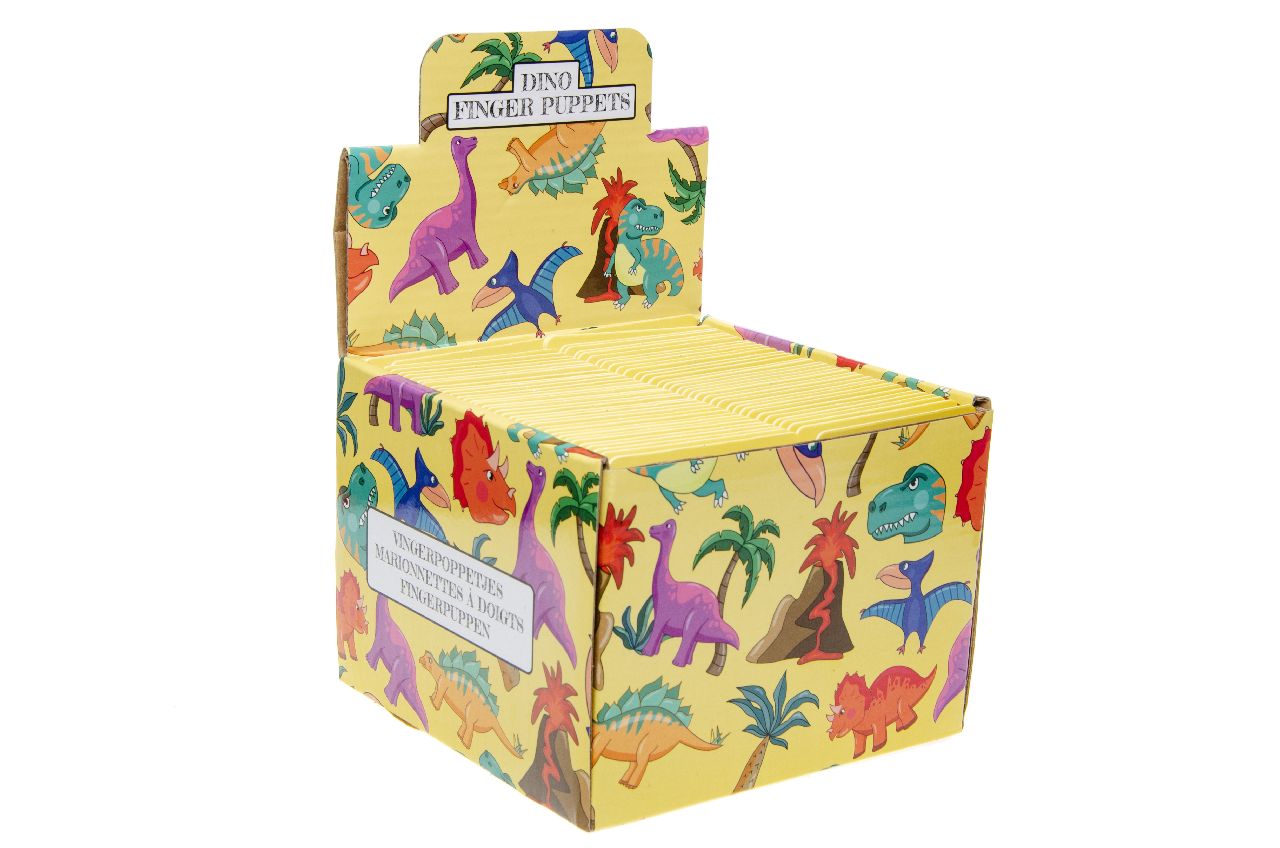 6 Dinosaur Finger Puppets