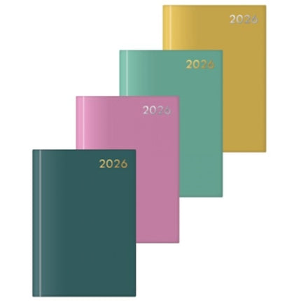 Pocket Colour Block Diary - Assorted