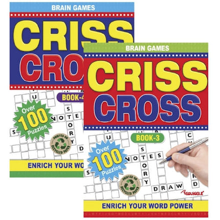 A4 Criss Cross - Assorted