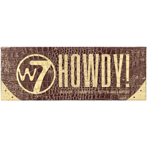 W7 Cosmetics 12 Colour Matte Shimmer Eyeshadow Palette - Howdy!