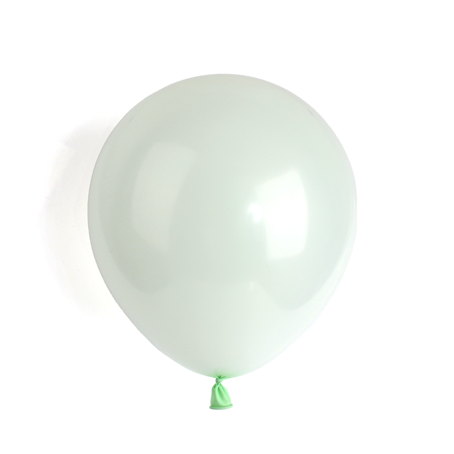 10 Pearlised Lime Green 12" Latex Balloons – Elegant Shiny Party Decorations Weddings Birthdays