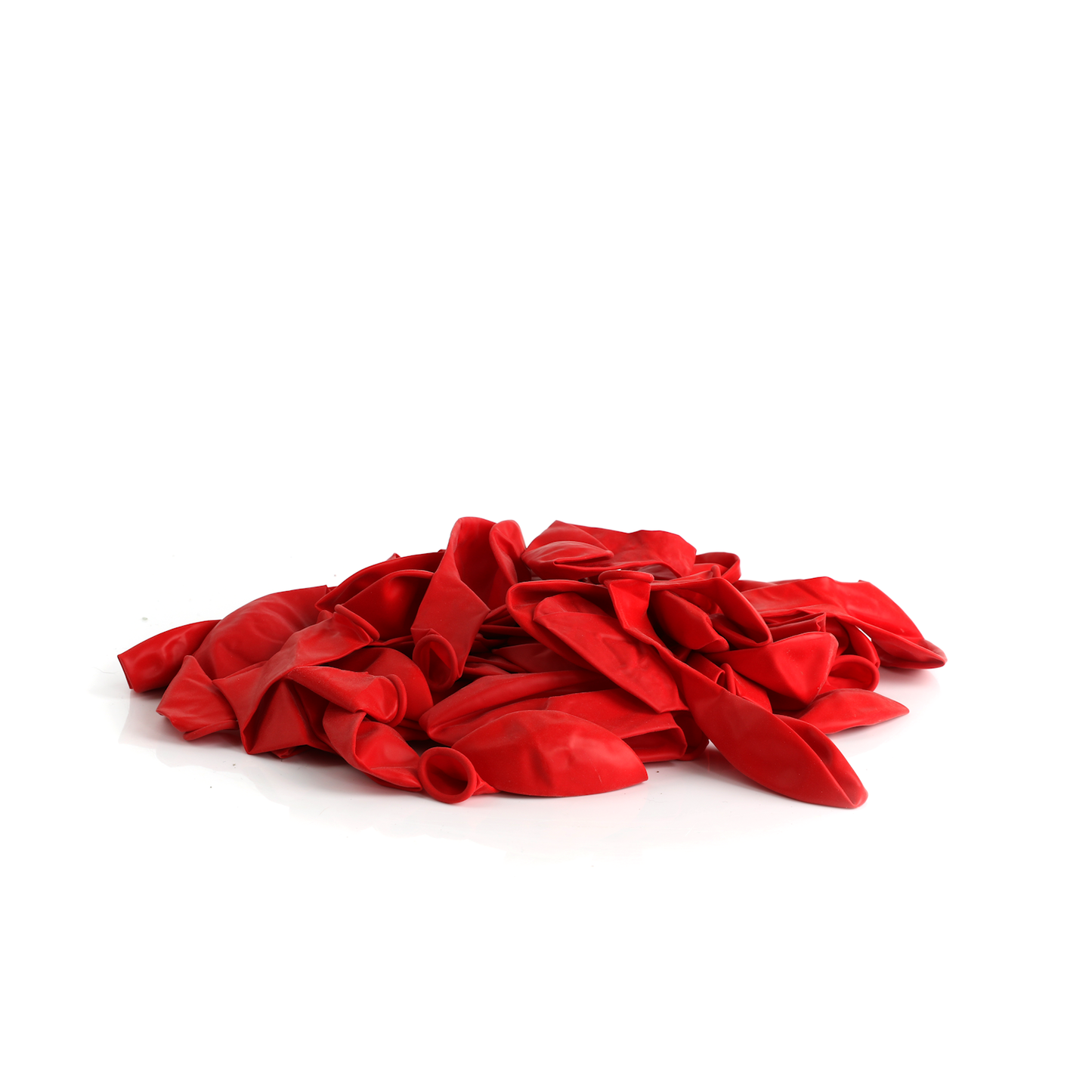 50 Pearlised Red 12" Latex Balloons – Shiny Elegant Party Decorations Weddings Birthdays Celebrations
