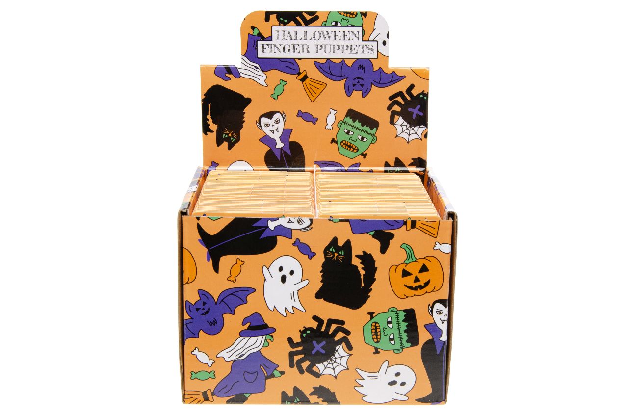6 Halloween Finger Puppets