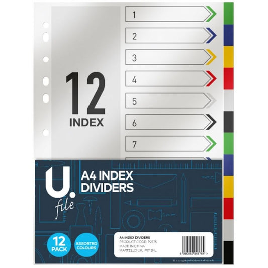 A4 Index Dividers