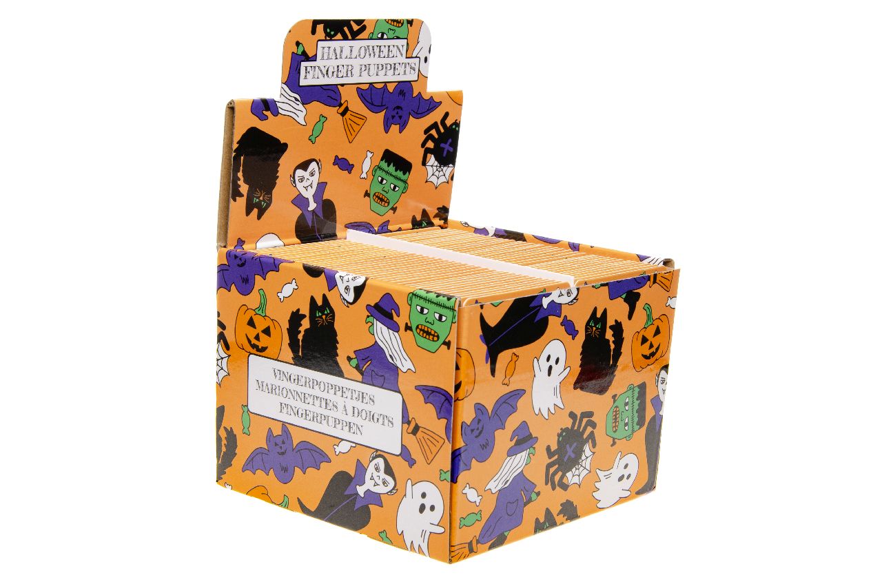 6 Halloween Finger Puppets