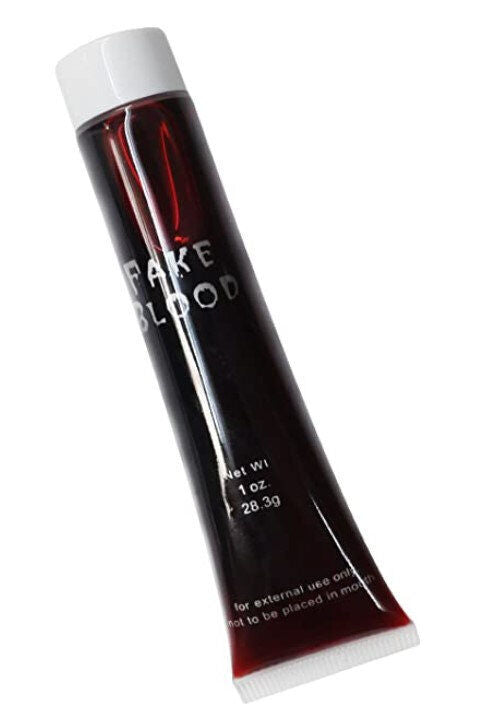 Large Red Fake Vampire Blood – 28g Tube Realistic Halloween Makeup Accessory Special Effects