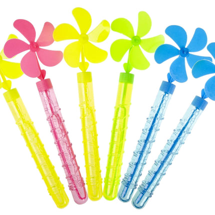 Windmill Bubble Wand Swords - 6 Pack
