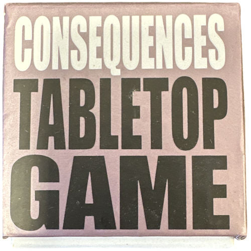 Consequences Tabletop Game Cube – Fast Paced Family Fun Word Game Travel