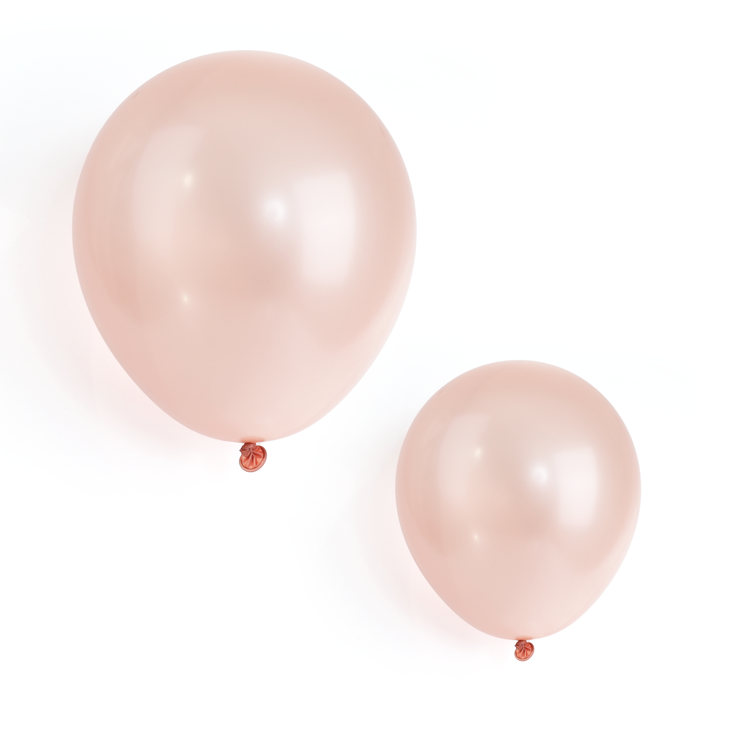 50 Pearlised Rose Gold 12" Latex Balloons – Shiny Elegant Party Decorations Weddings Birthdays Celebrations