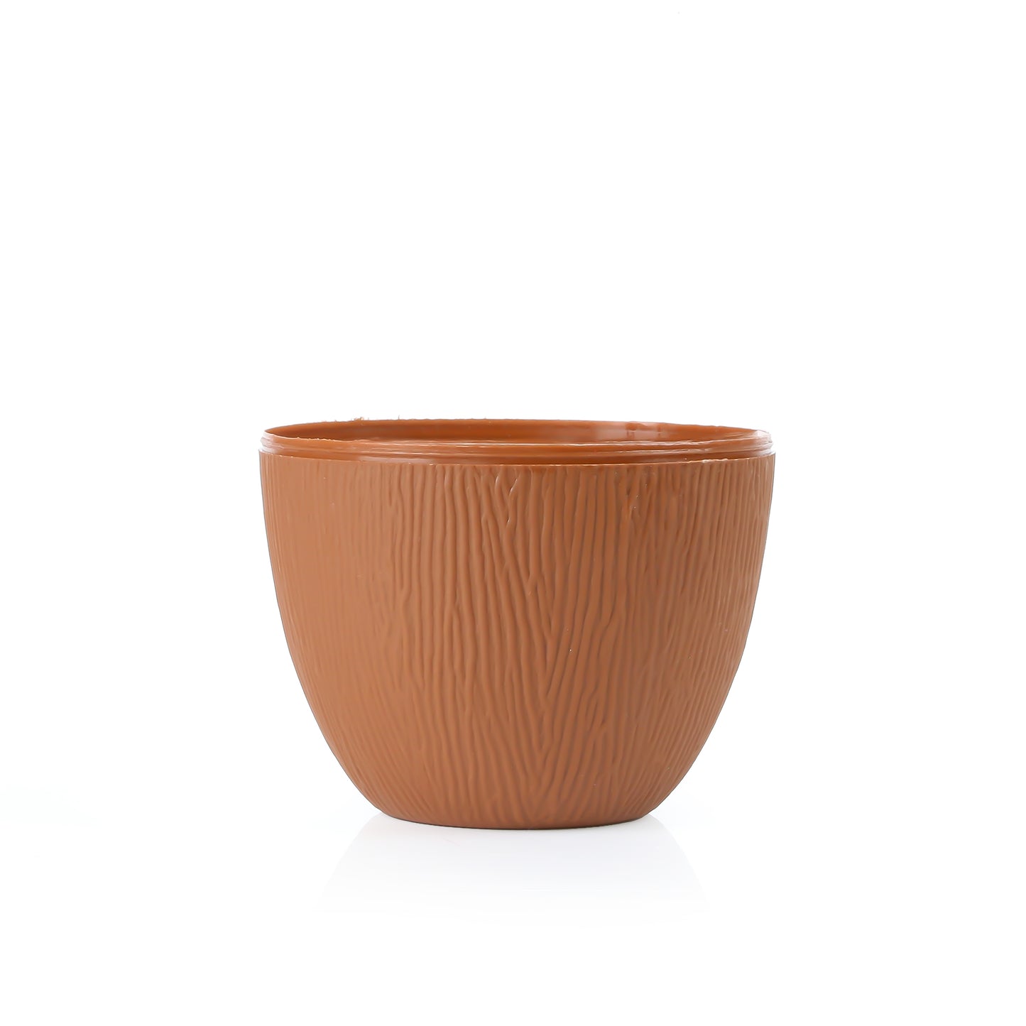 Plastic Coconut Cup & Paper Straw