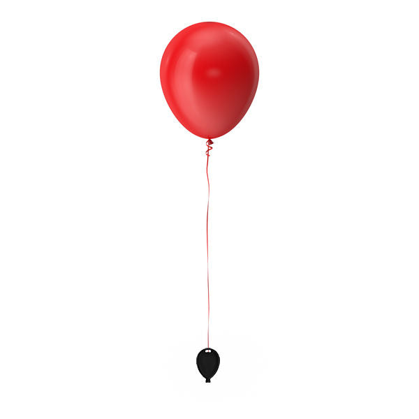 20 Black Plastic Balloon Shaped Weights