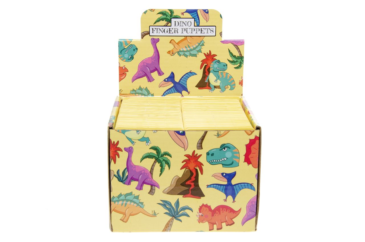 6 Dinosaur Finger Puppets