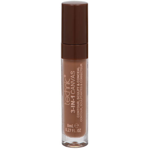 Technic Cosmetics 3-in-1 Canvas Full Coverage Concealer - Chestnut