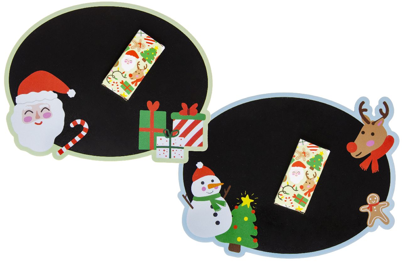 Christmas Blackboard & Chalk