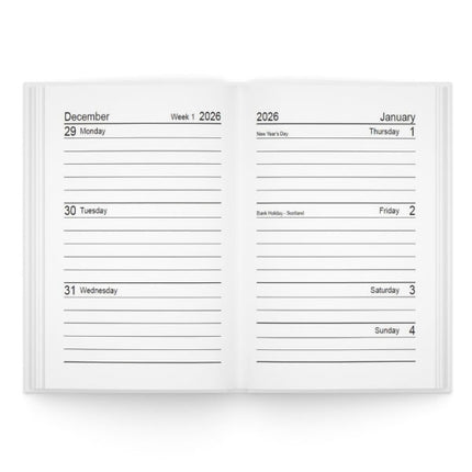 Pocket Colour Block Diary - Assorted