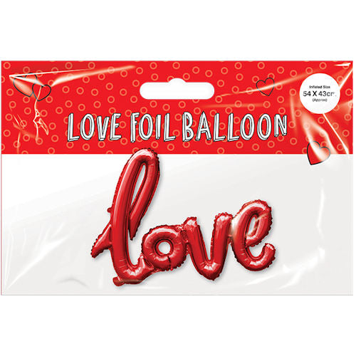 Valentines Day Love Foil Balloon
