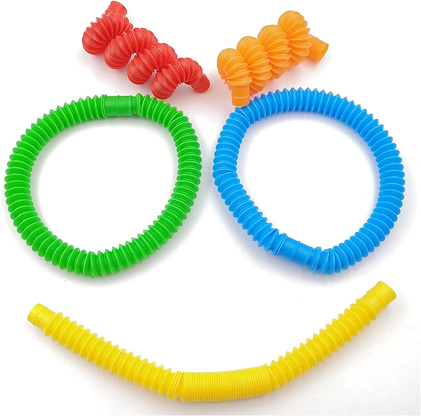 6 Sensory Pop Fidget Tubes (Pack)