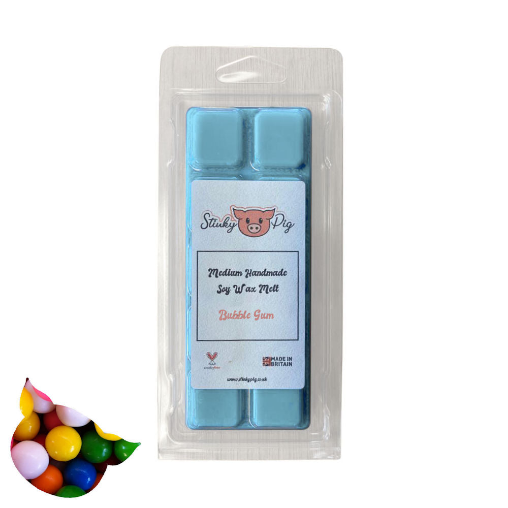 Stinky Pig Highly Scented Soy Wax Melt Clam - 50g Bubble Gum