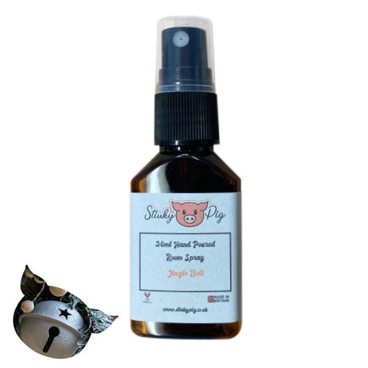 Stinky Pig Highly Scented Small Room Spray - 30ml Jingle Bell