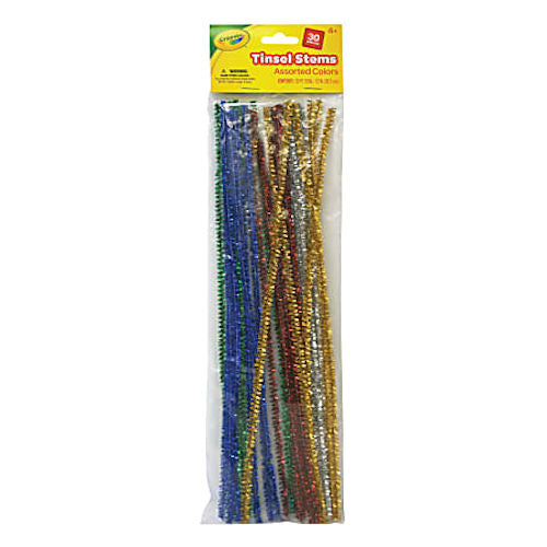 Crayola Tinsel Stems - 30 Pack