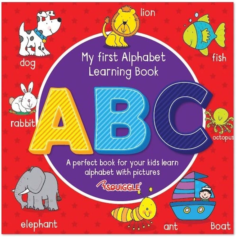 My First ABC 123 Learning Book - Assorted Educational Content Fun Learning Activities Vibrant