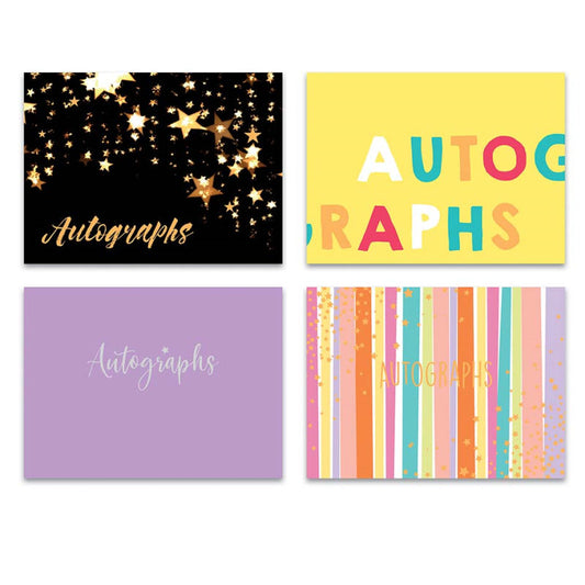Autograph Book - Assorted