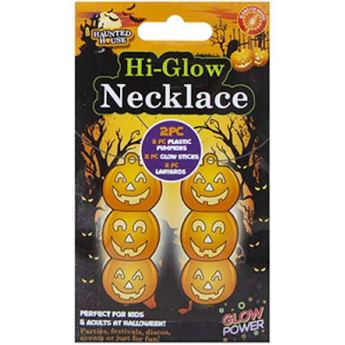 Glow Pumpkin Necklace