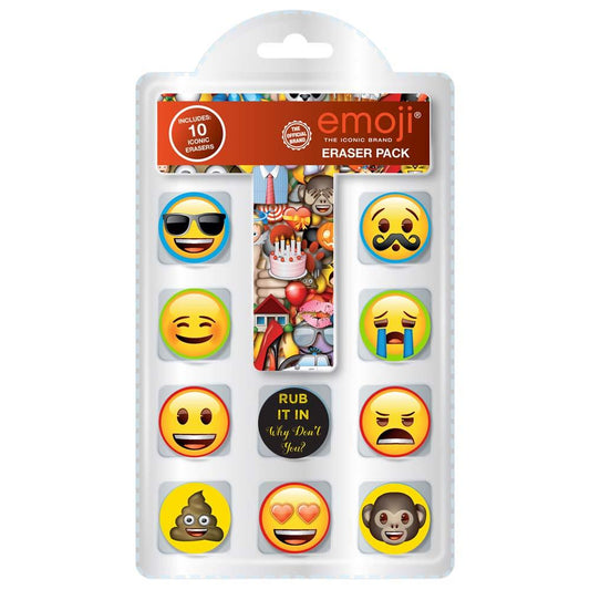 Emoji Novelty Erasers