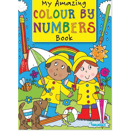 A4 Colour By Numbers Book - Assorted