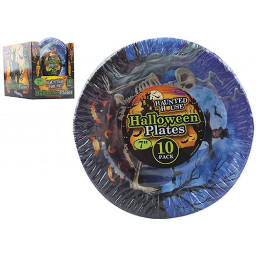 Halloween Paper Plates - 10 Pack