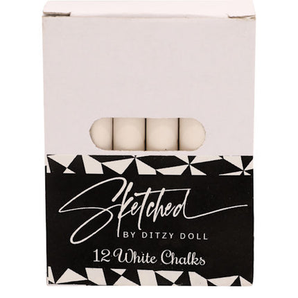 White Chalks - 12 Pack