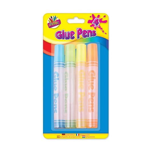Water Based Glue Pens - 4 Pack