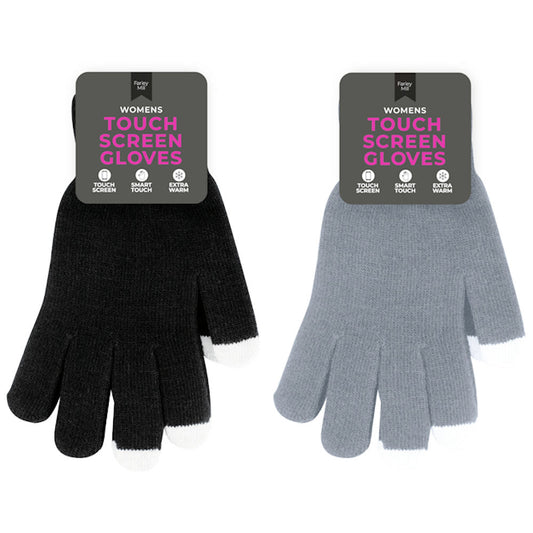 Ladies Touchscreen Gloves - Assorted