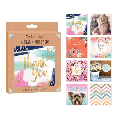 Thank You Cards - 8 Pack