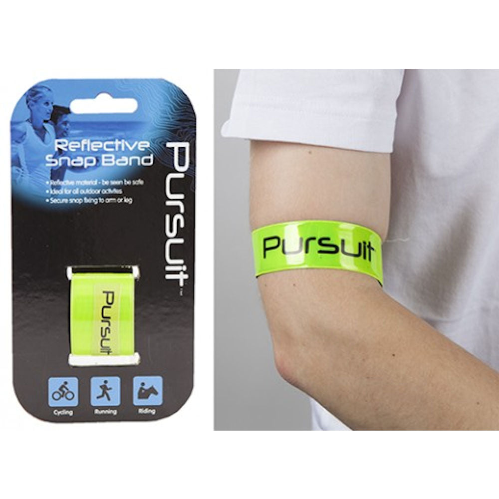 Summit Pursuit Reflective Snap Band - Safety Gear for Outdoor Activities