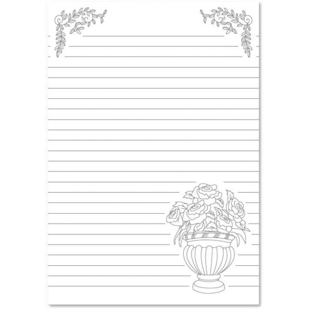 A5 Lined Doodle Notebook - Assorted Pages Writing Sketching Doodle Creativity