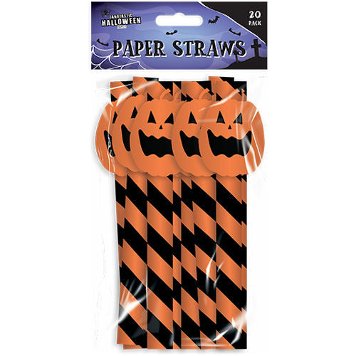Halloween Paper Straws