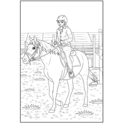 A4 Colouring Fun For Girls Colouring Book