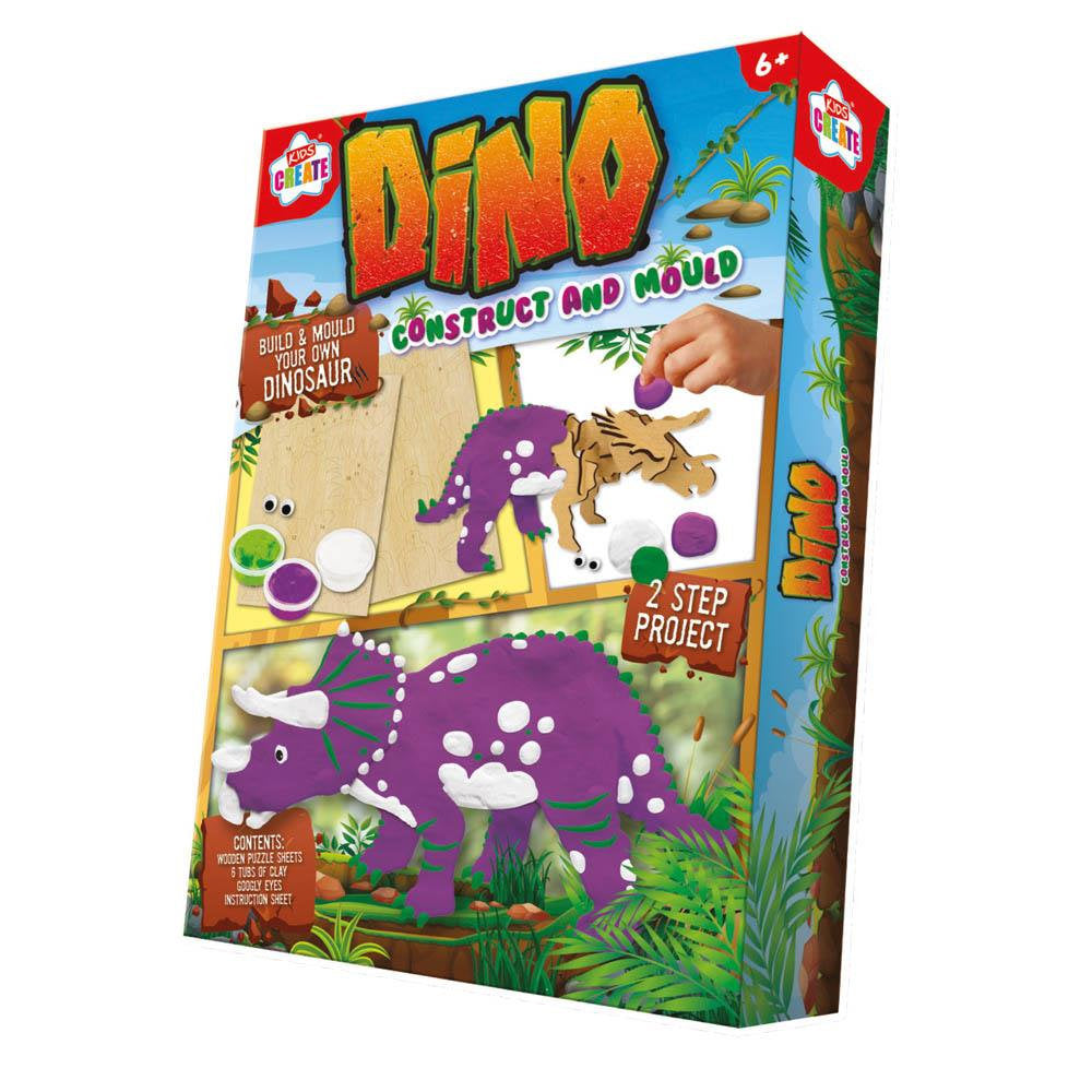 Wooden dinosaur best sale models to build