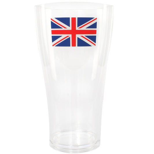 Union Jack Pint Glass