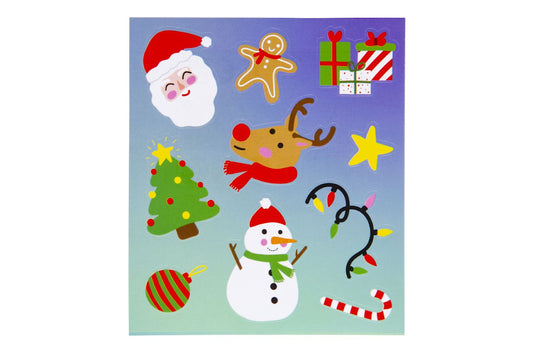 6 Christmas Sticker Sheets